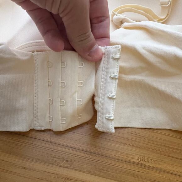 Shapermint Truekind Large Beige Supportive Comfort Wireless Shaping Bra 10210 - Picture 6 of 8